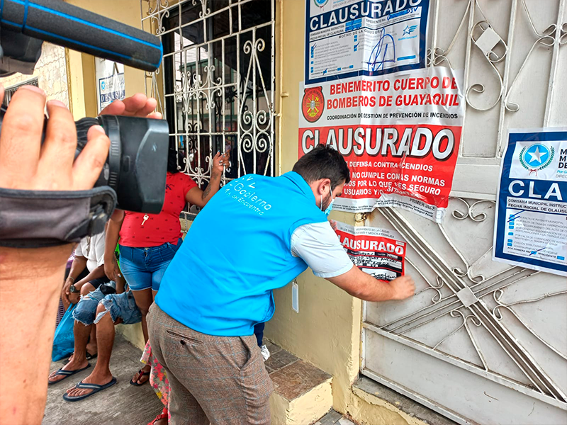 ess Clausura Establecimiento Clandestino que Ofertaba Tratamiento a Adicciones en Guayaquil